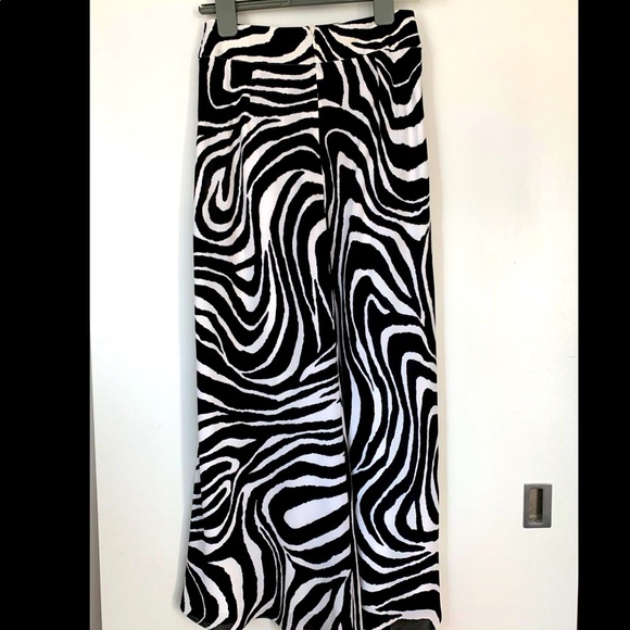 BNWOT Banana Republic Zebra Print Long Lined Skirt - Picture 5 of 5
